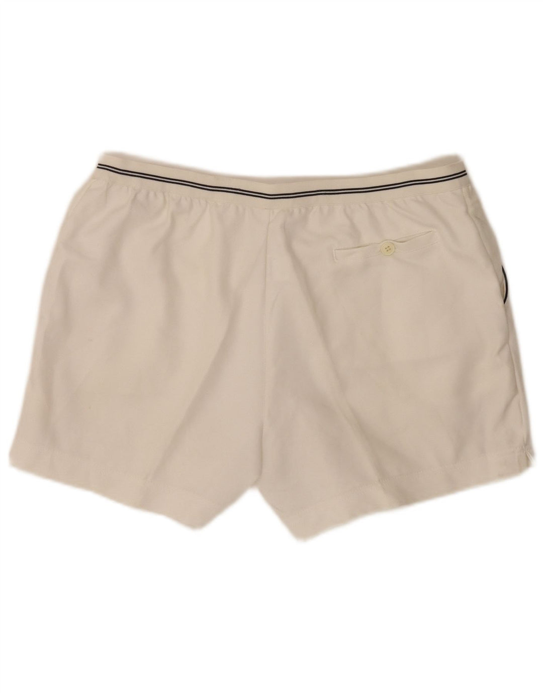 Pantaloni scurți chino Campagnolo pentru bărbați W32 Poliester alb mediu