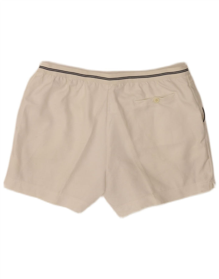 Pantaloni scurți chino Campagnolo pentru bărbați W32 Poliester alb mediu