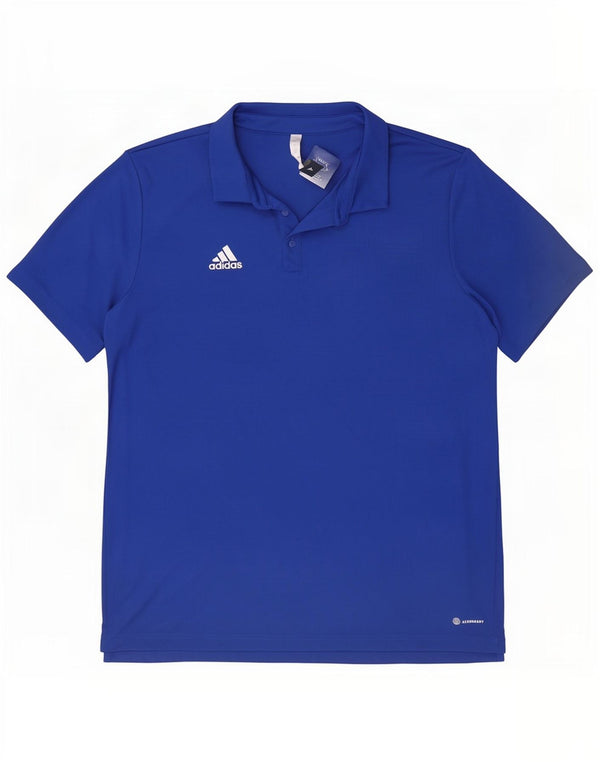 Tricou polo Adidas Aeroready pentru bărbați 2XL, poliester albastru