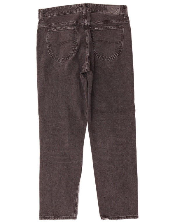 Blugi Lee Rider Straight pentru bărbați W31 L31 bumbac gri