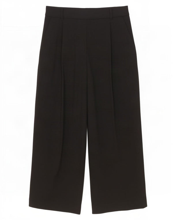 Gap Womens Petite High Waist Suit Trousers US 4 Small W28 L27 Black