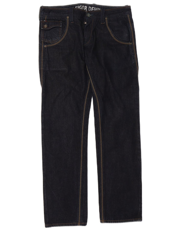 Blugi drepti pentru femei Tommy Hilfiger W33 L31 bumbac bleumarin