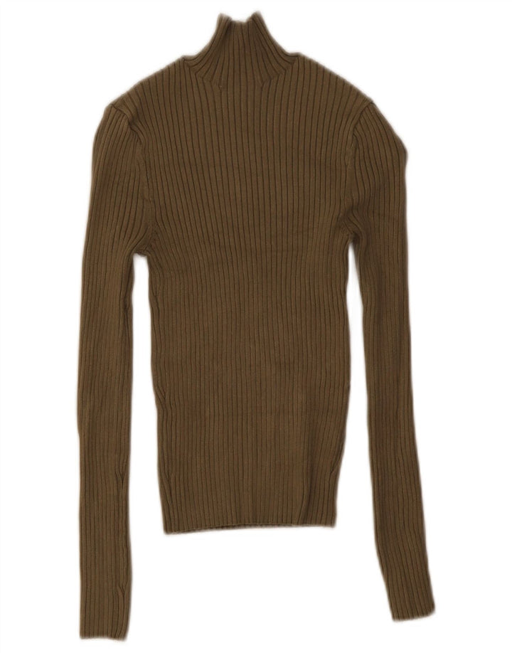 Crop Top pentru femei Zara UK 8 Small Khaki Viscose