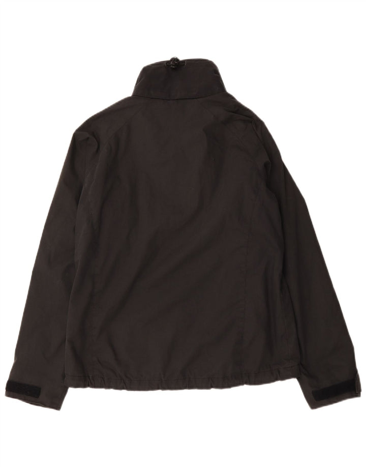 Jack Wolfskin Jachetă de ploaie pentru femei UK 12/14 Poliester mediu negru