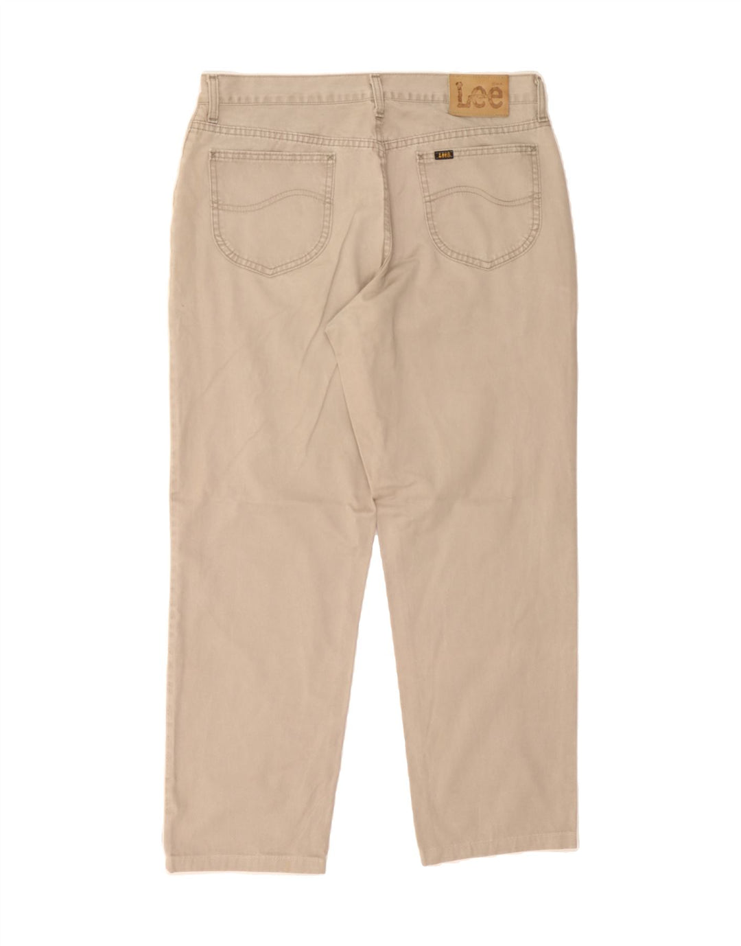 LEE Mens Slim Jeans W36 L30 Beige Cotton Vintage Lee and Second-Hand Lee from Messina Hembry 