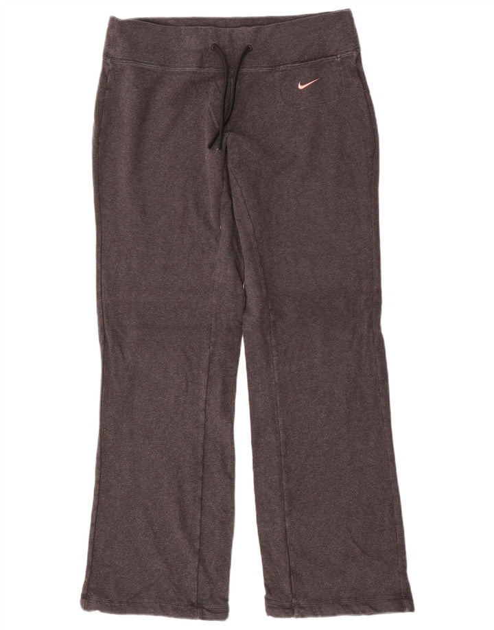 Pantaloni de trening NIKE Dri Fit pentru femei UK 14, bumbac gri mediu