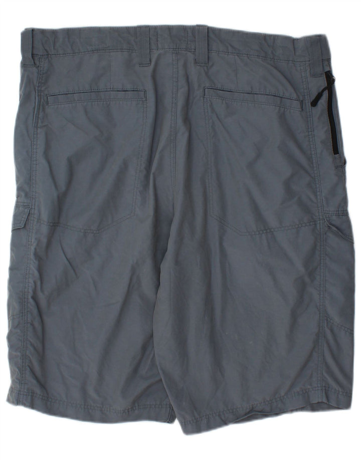 Pantaloni scurți cargo pentru bărbați Marks & Spencer W36, mare, albastru, bumbac