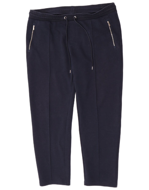 Pantaloni de trening pentru femei Marks & Spencer Autograph UK 18 XL bleumarin