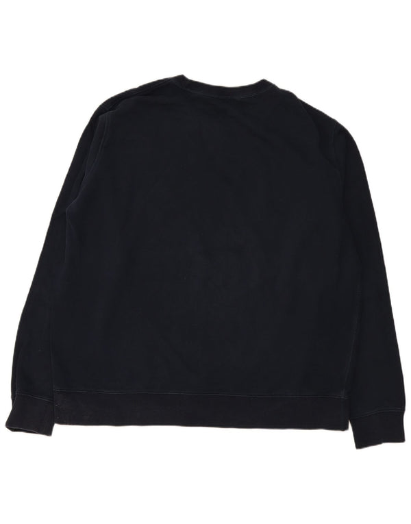Pulover pentru bărbați Marks & Spencer, cu tăiere obișnuită, 3XL, bumbac bleumarin