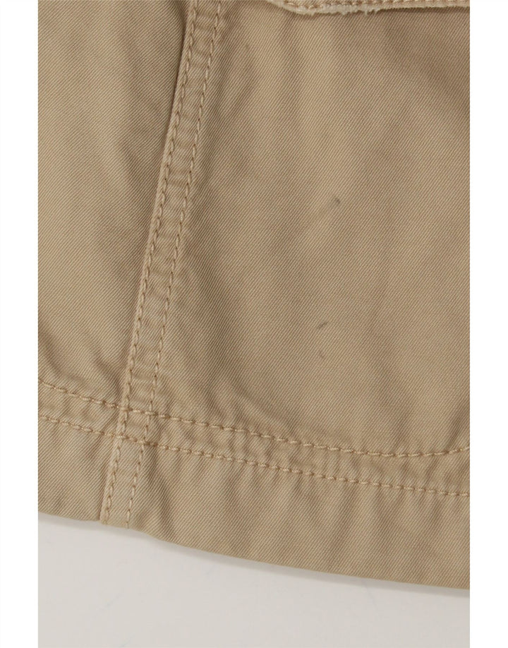 BENETTON Mens Utility Jacket IT 46 Small Beige Cotton Vintage Benetton and Second-Hand Benetton from Messina Hembry 