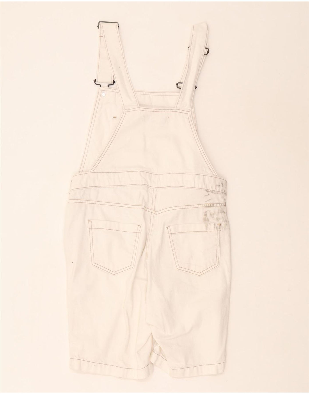 White Stuff Pantaloni scurți pentru damă UK 8 Small W30 Bumbac alb