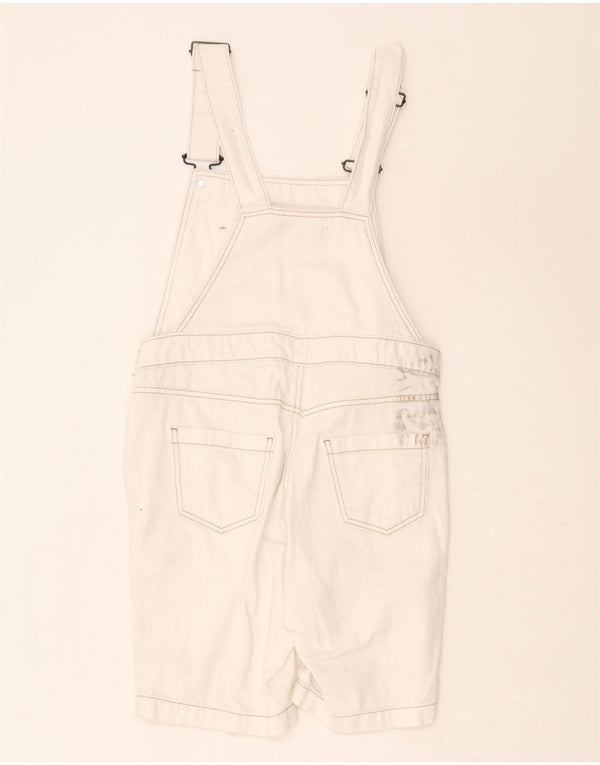 White Stuff Pantaloni scurți pentru damă UK 8 Small W30 Bumbac alb