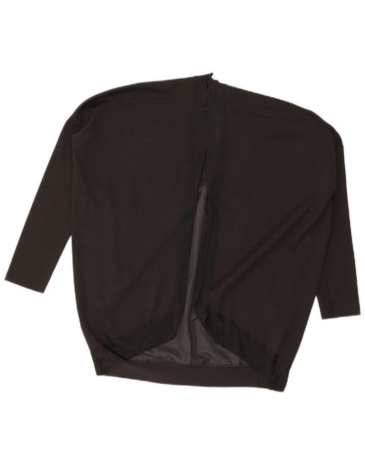 Top cardigan cu mâneci 3/4 pentru femei Zara UK 8 Mic Negru
