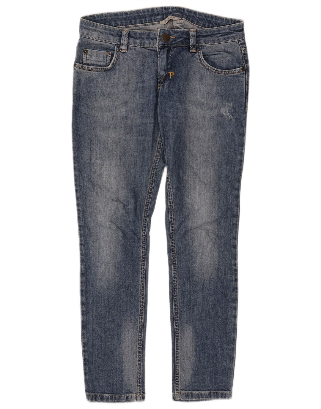 Blugi slim pentru femei Pinko W28 L27 bumbac albastru