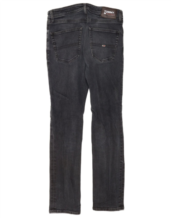 Blugi slim pentru bărbați Tommy Hilfiger W32 L32 bumbac gri