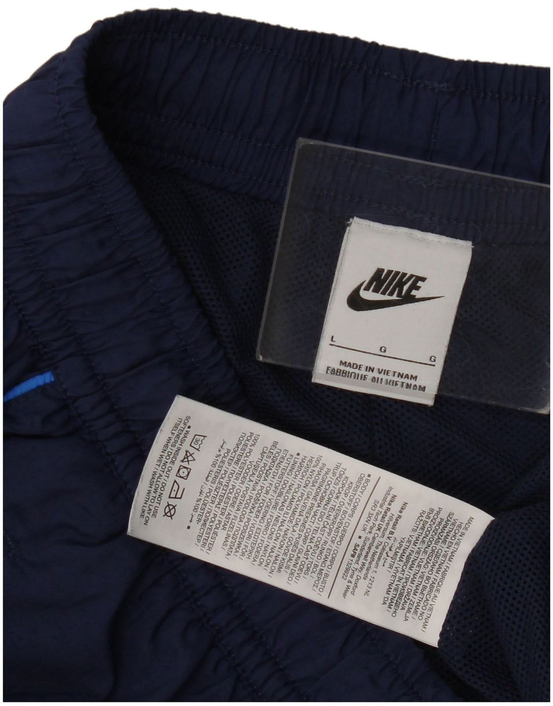 Pantaloni de trening pentru bărbați Nike Pantaloni de jogging, mari, bleumarin, poliester