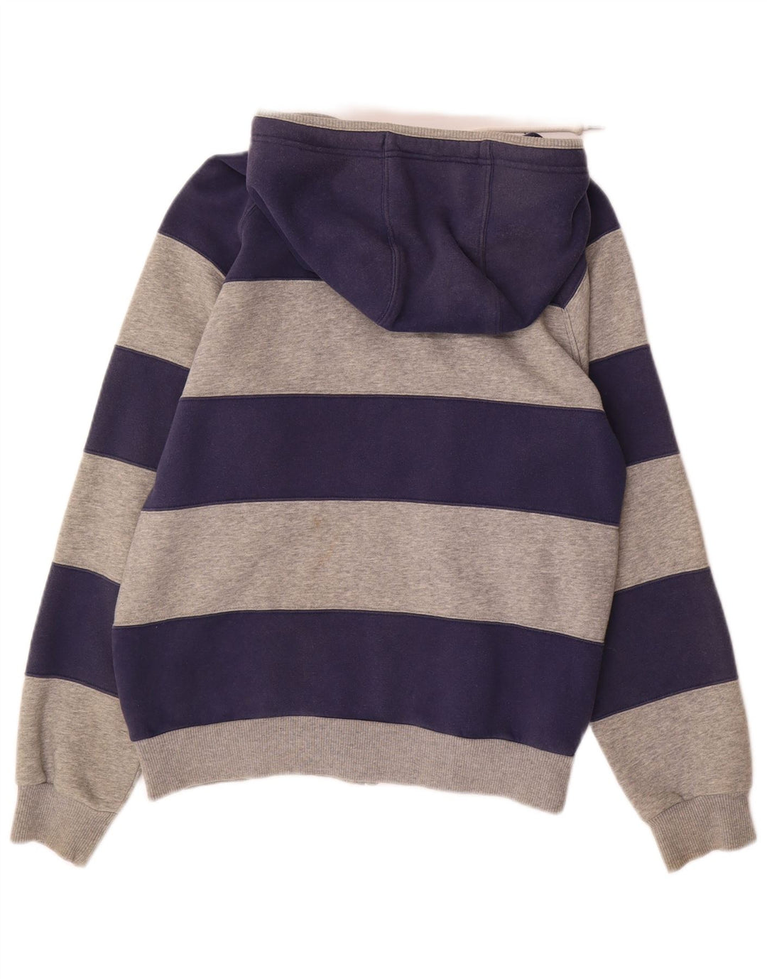 Pulover NIKE Graphic Zip pentru bărbați, Marea Britanie 36/38, cu dungi mici, bleumarin