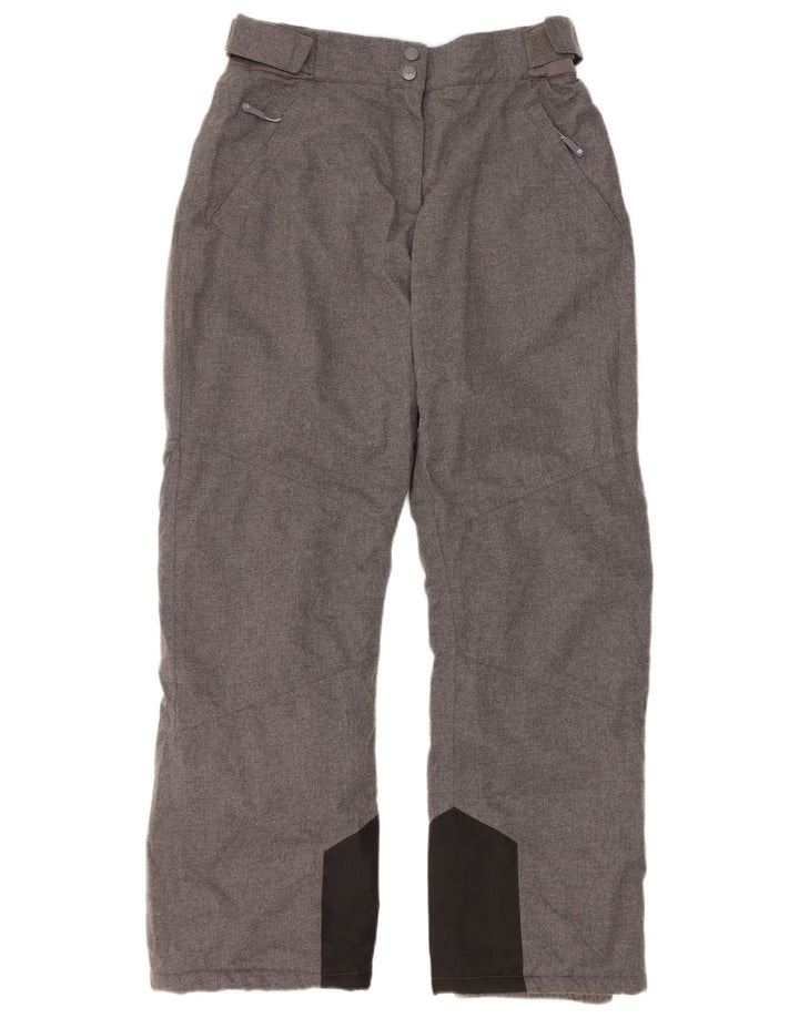 Mountain Warehouse Pantaloni de schi pentru femei UK 10 Small Gri Colorblock