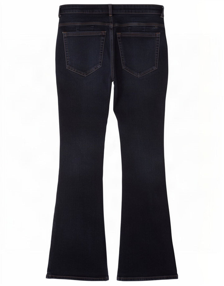 Blugi evazați pentru femei Marks & Spencer UK 12 Medium W30 L27 Bleumarin