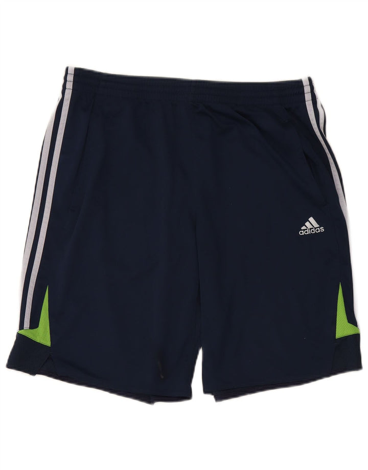 Pantaloni scurți sport pentru bărbați ADIDAS Clima 365, mari, bleumarin, poliester color bloc