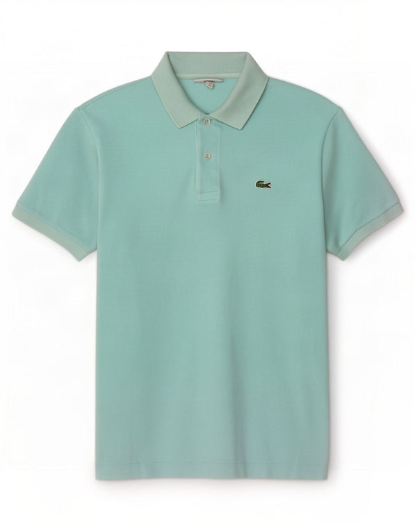 Tricou polo Lacoste Classic Fit pentru bărbați Mărimea 5 Mare Albastru