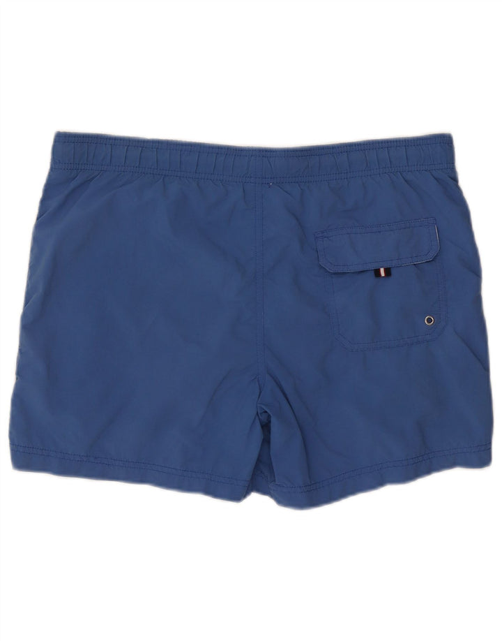 Pantaloni scurți de înot Tommy Hilfiger pentru bărbați, mici, albastru, nailon color bloc