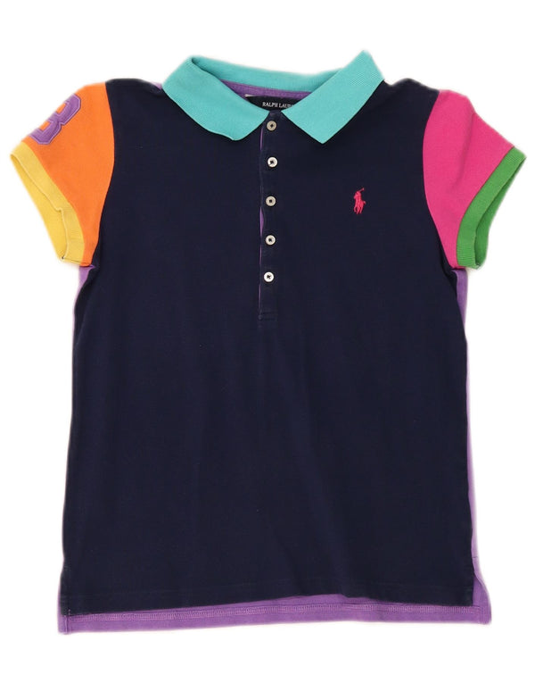 Tricou polo pentru fete Ralph Lauren 15-16 ani XL multicolor Colorblock