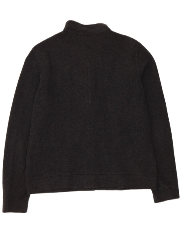 Jachetă bomber pentru femei Ralph Lauren UK 14, bumbac gri mediu