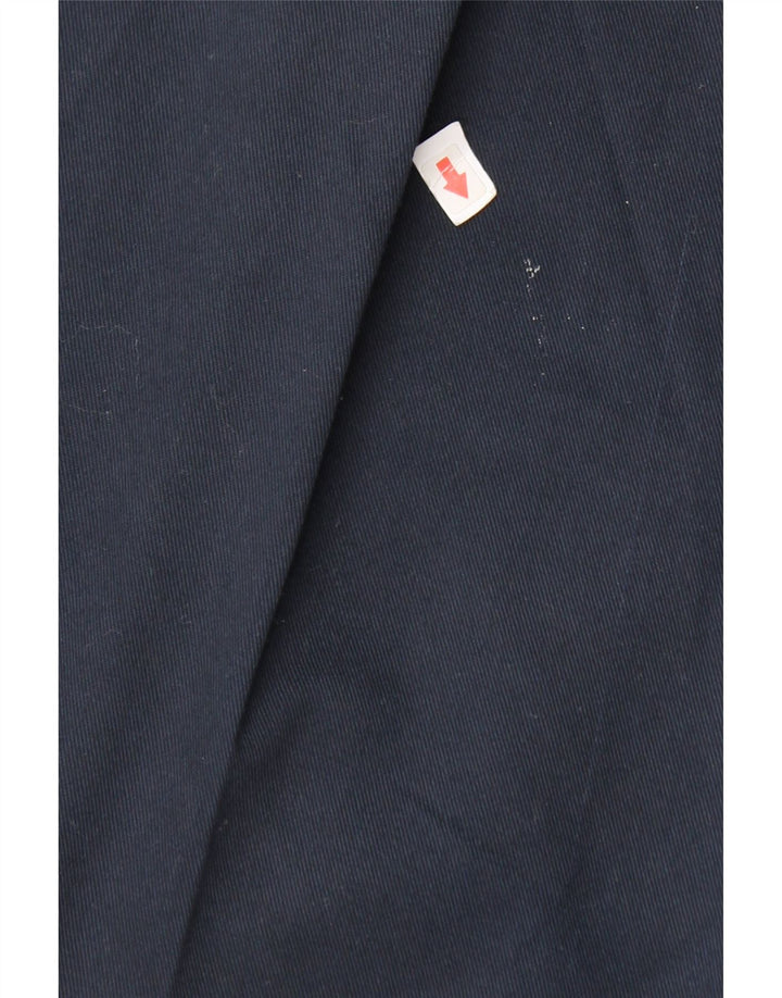 Pantaloni de costum conici pentru bărbați Marks & Spencer L42 L29 Poliester bleumarin