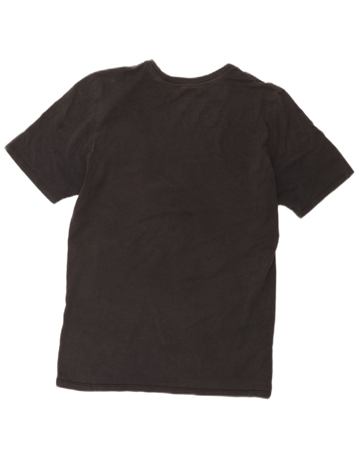 Tricou grafic Nike pentru bărbați, cu croială atletică, top mediu negru