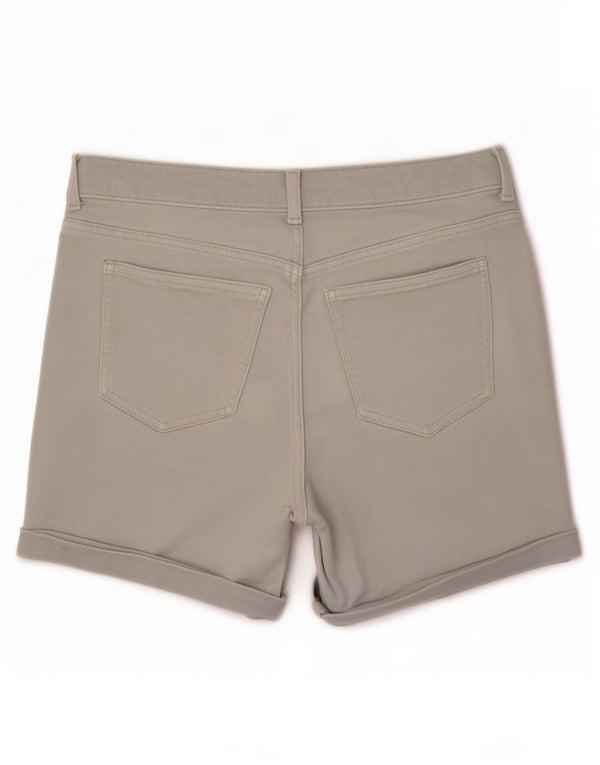 Marks & Spencer Pantaloni scurți din blugi pentru femei Boyfriend UK 14 Large W34 Blue Bumbac