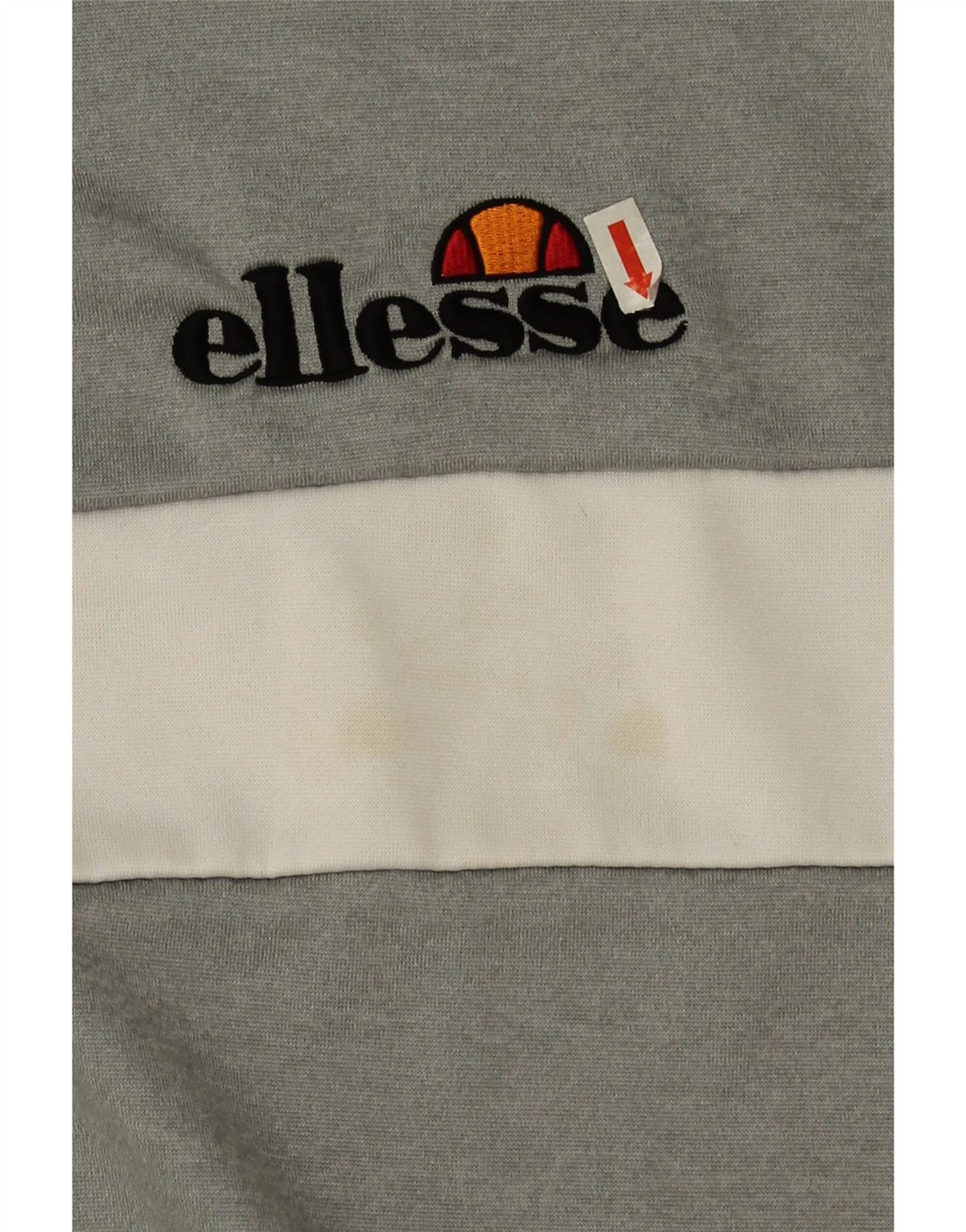 Hanorac cu grafic pentru bărbați Ellesse Pulover mic, gri, poliester color bloc