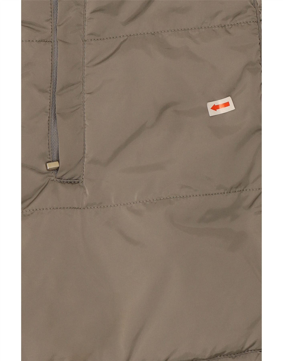 Max Mara Jachetă căptușită reversibilă cu glugă pentru femei UK 10 Mic Bej Poliamidă