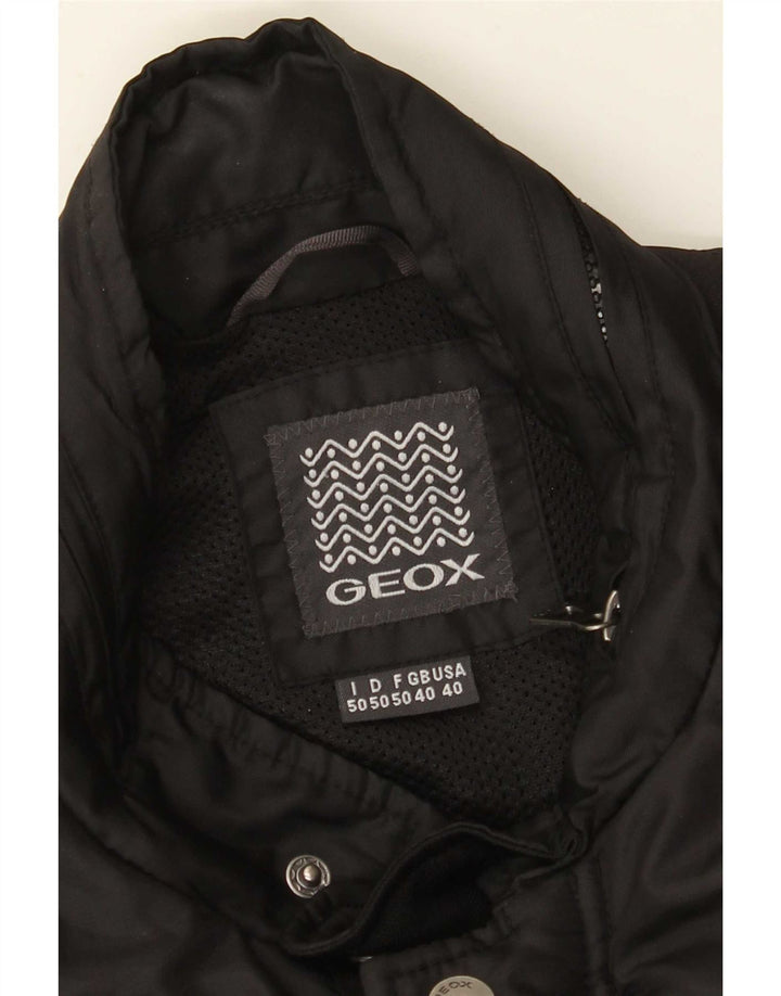 Jachetă de vânt pentru bărbați Geox UK 40 Large Black