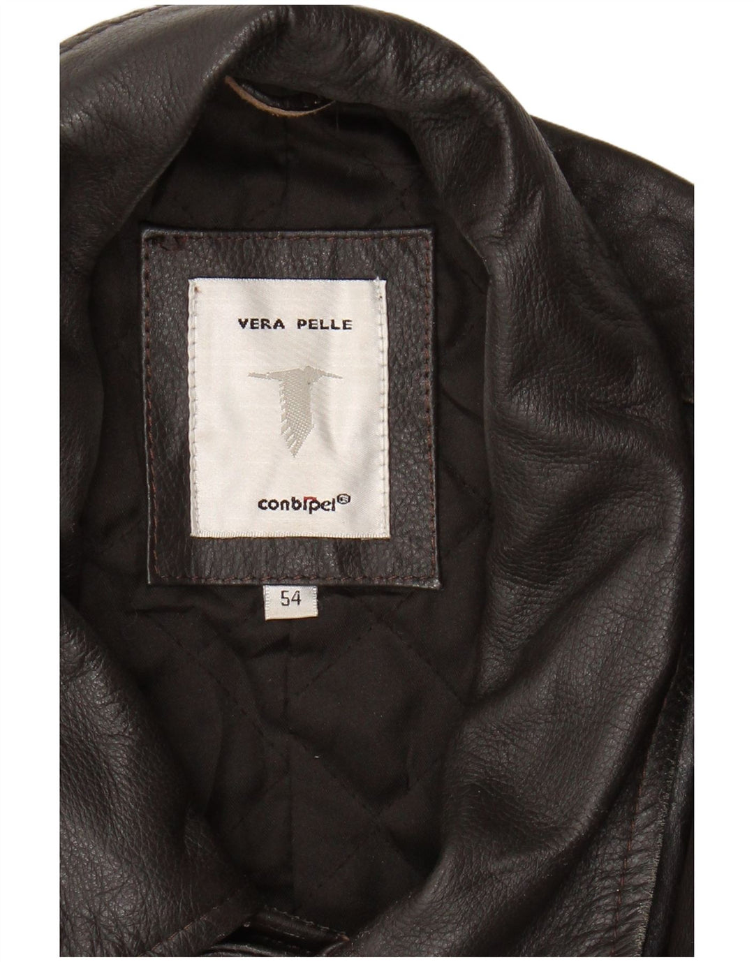 Palton din piele bărbați CONBIPEL IT 54 XL din piele maro