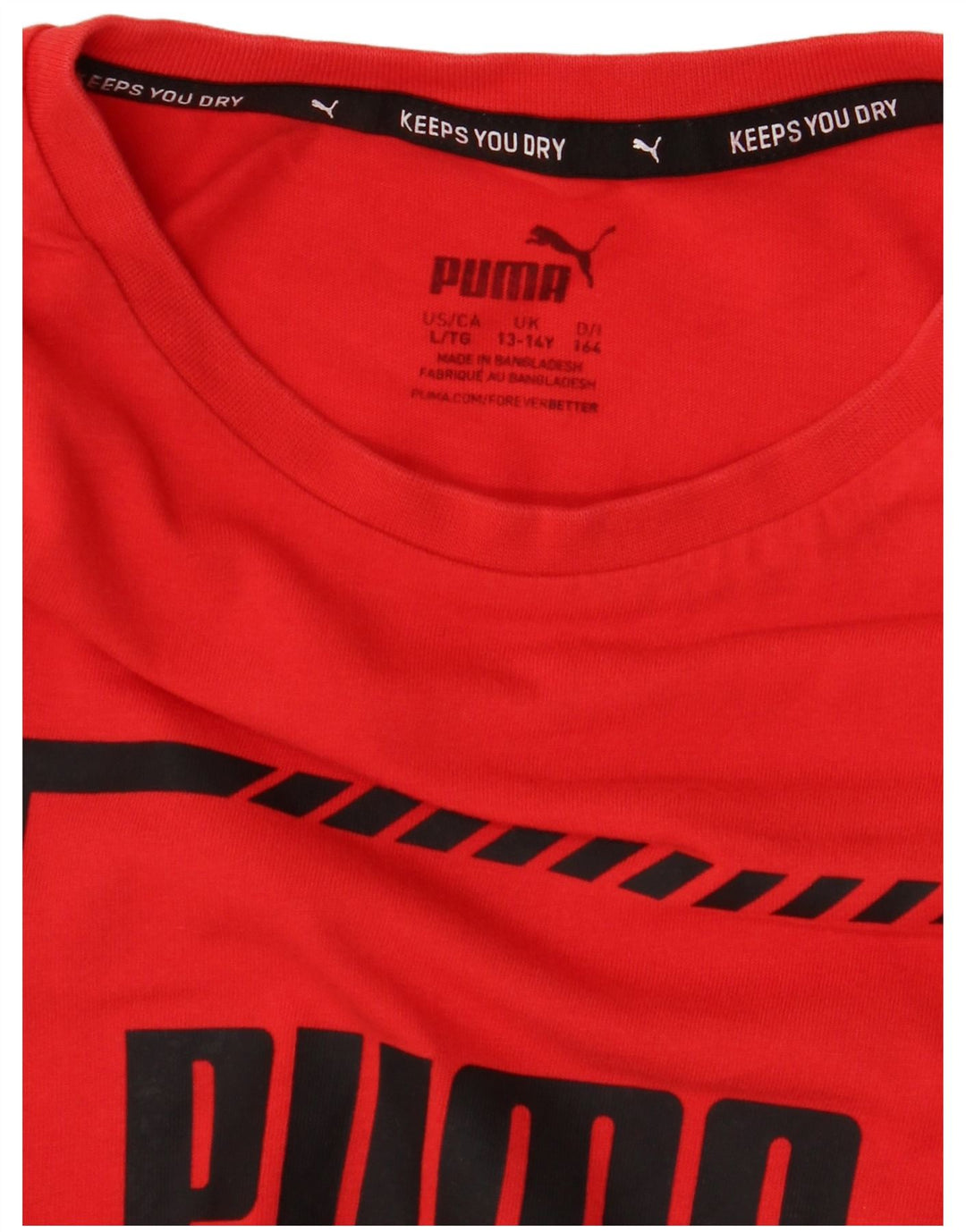 Tricou grafic Puma pentru băieți Top 13-14 ani roșu