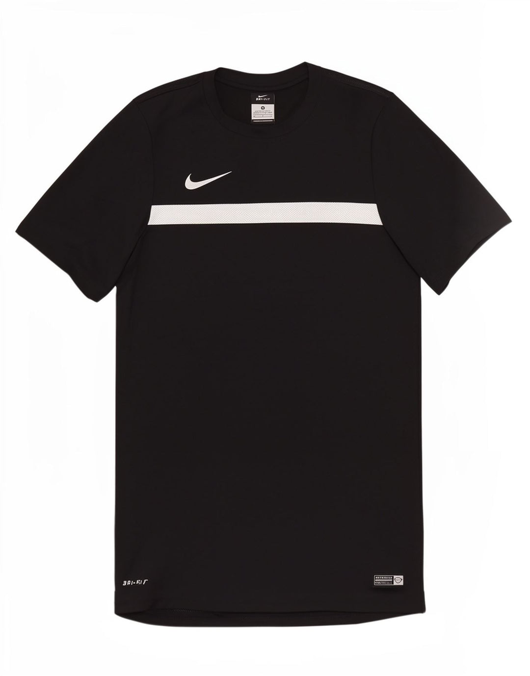 Tricou pentru bărbați Nike Top Mediu Negru Poliester Bloc de culoare
