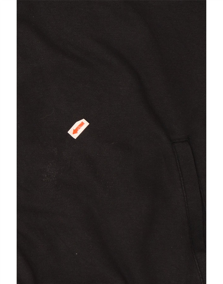 Jachetă de top pentru trening grafic ADIDAS, mare, negru, bumbac