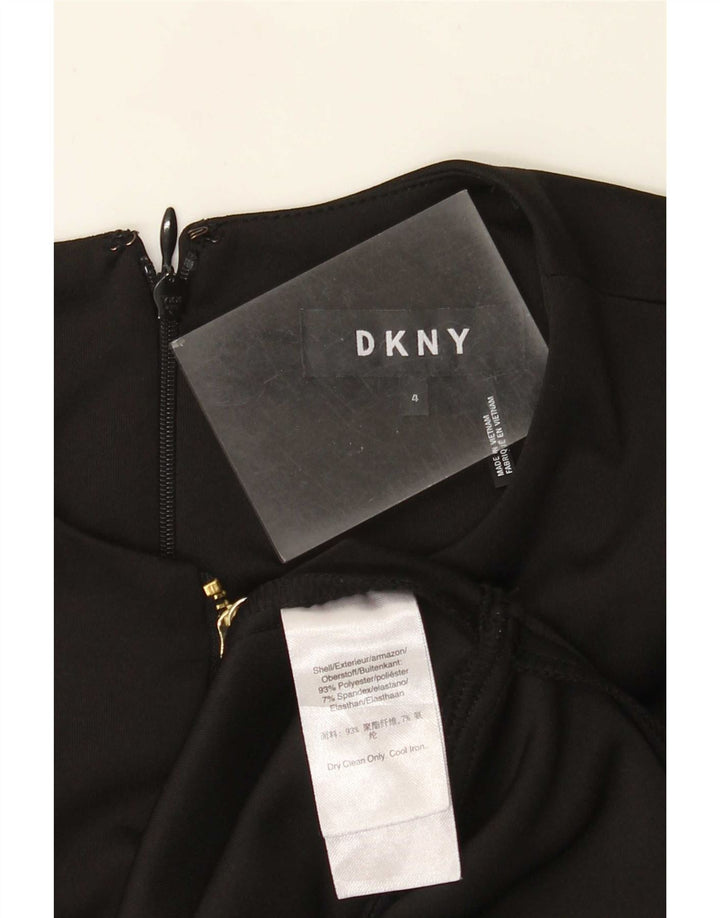 Rochie A-Line Dkny pentru femei US 4 Small Poliester negru