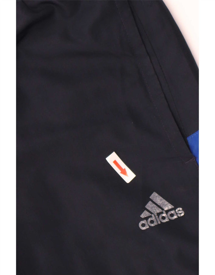 Pantaloni de trening pentru bărbați Adidas Mici, albastru, poliester color bloc