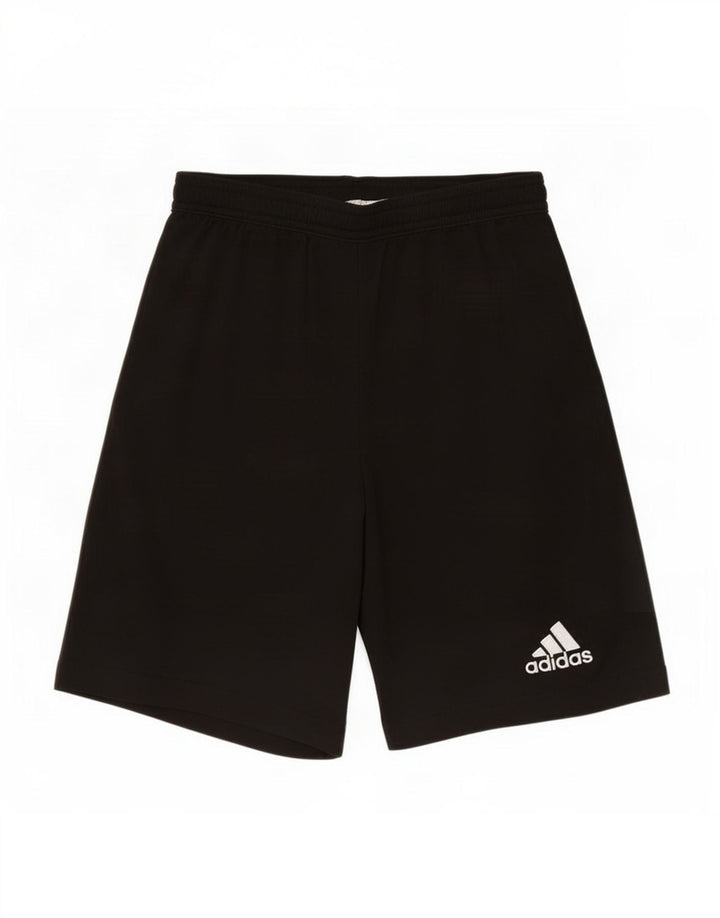 Pantaloni scurți sport Aeroready Adidas pentru bărbați, poliester negru mic