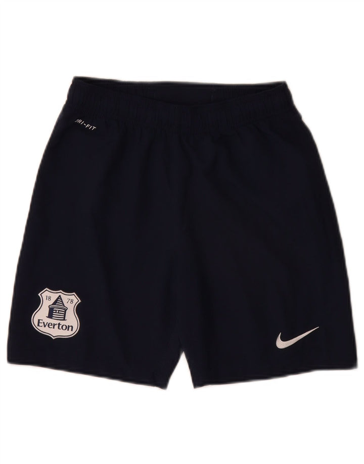 Pantaloni scurți sport Nike Dri Fit pentru băieți 10-11 ani, medii, poliester bleumarin