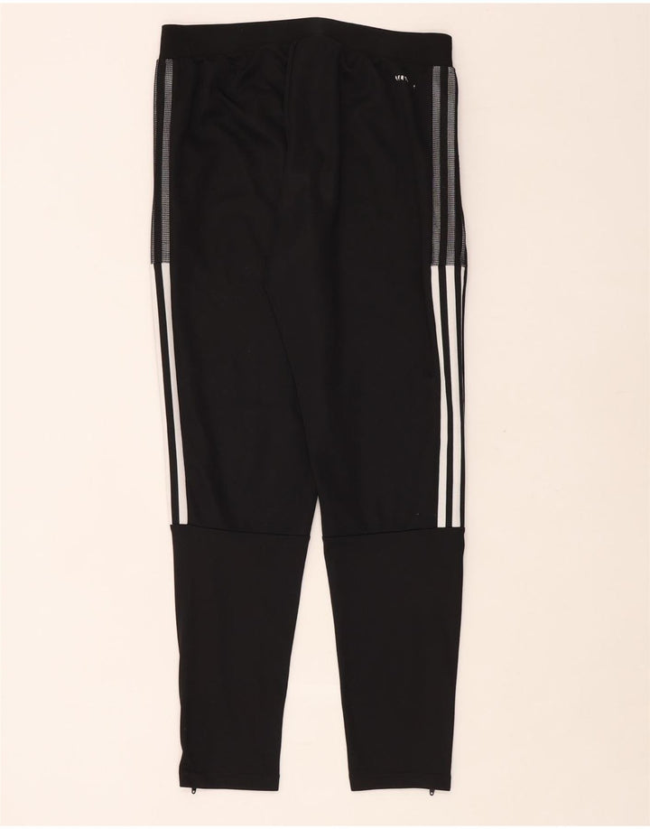 Pantaloni de trening Adidas Aeroready pentru bărbați, poliester mediu negru