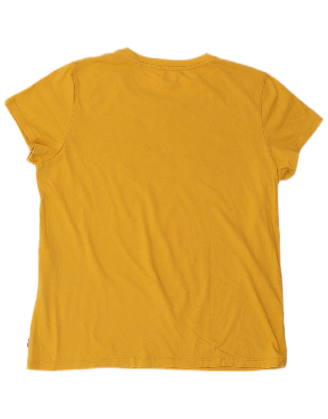 Tricou cu grafic Levi's pentru femei Top UK 16 Large Yellow Bumbac