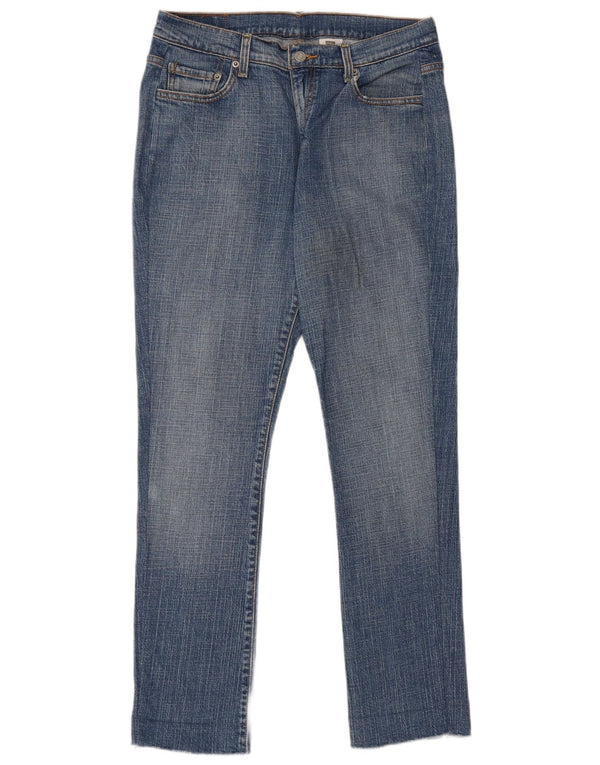 Blugi drepti pentru femei Levi's US 12 Large W30 L29 Blue Bumbac