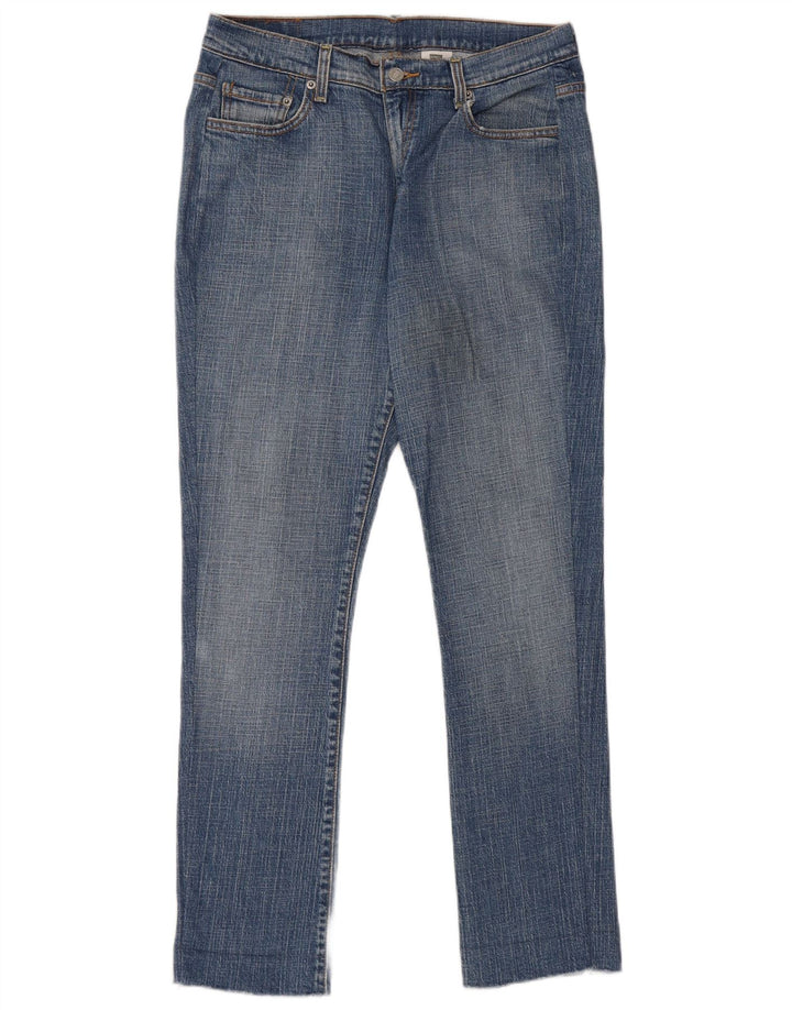 Blugi drepti pentru femei Levi's US 12 Large W30 L29 Blue Bumbac