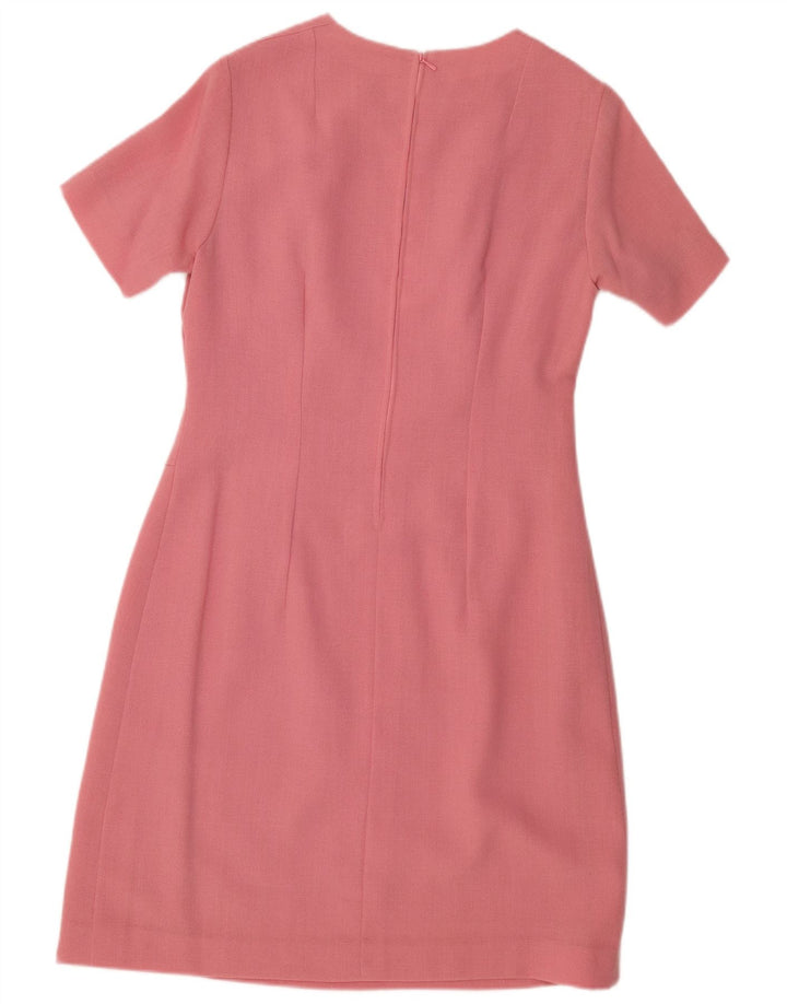 Rochie teacă pentru femei VINTAGE UK 12 Roz mediu