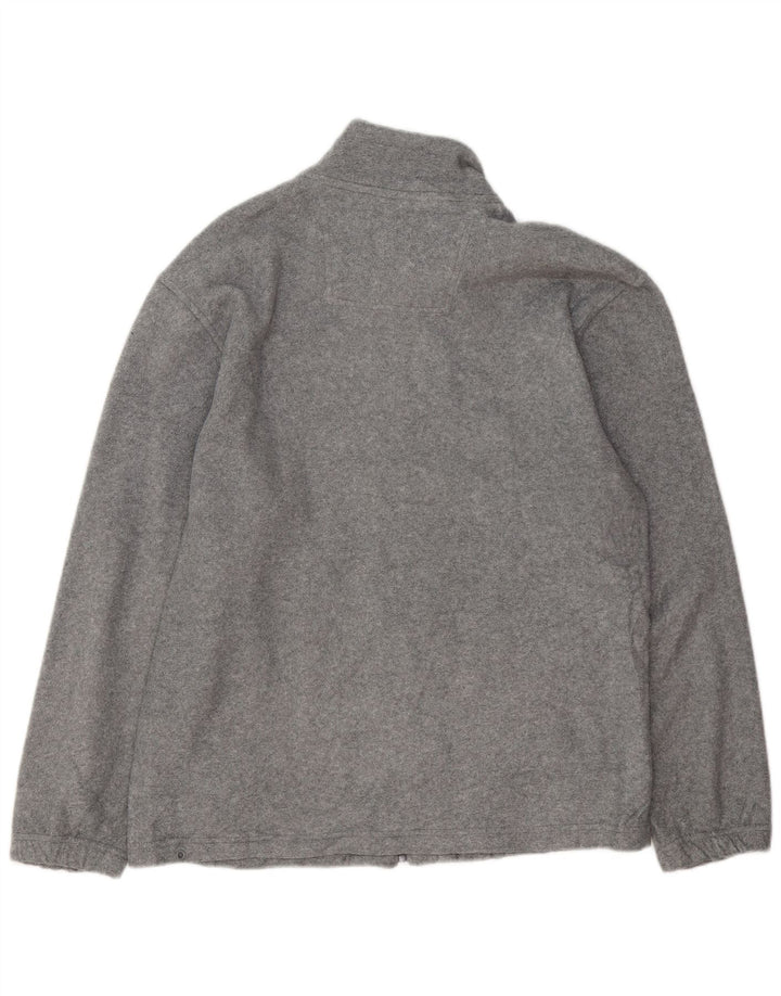 Jachetă fleece pentru bărbați Izod UK 38 Medium Gri Poliester