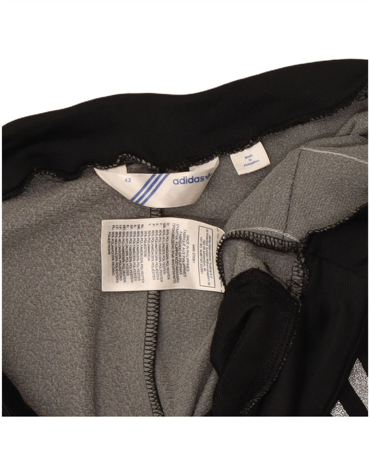 Pantaloni de trening Adidas pentru femei IT 42 Poliamidă neagră medie