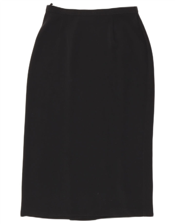 Fusta Wrap pentru femei Marks & Spencer UK 12 Medium W28 Poliester negru